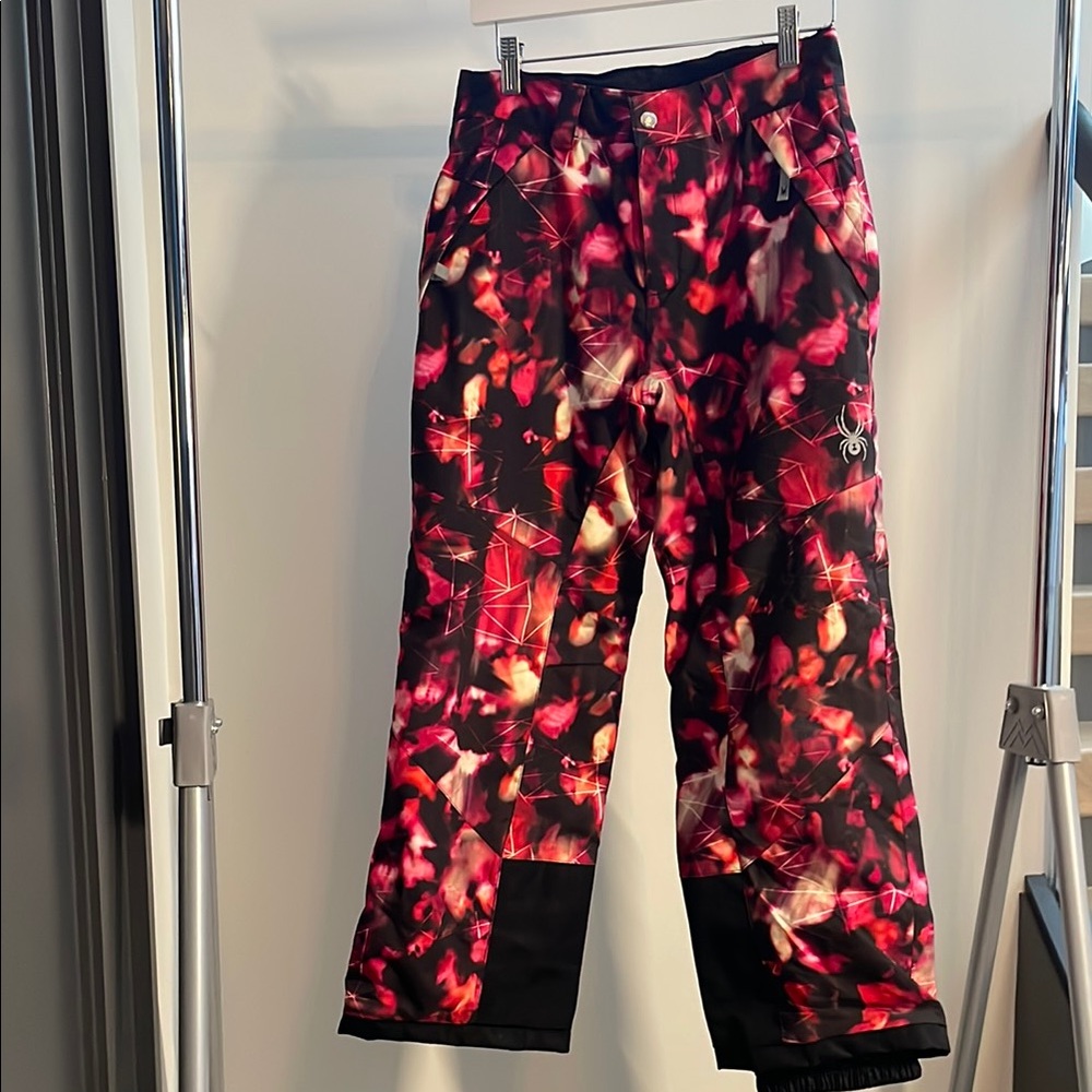 Spyder Girls Floral Ski Pants
